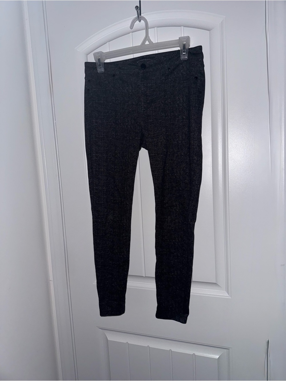 Liverpool Jeans Company Petite 6/28 Brown Gray Stretch Skinny Pants
